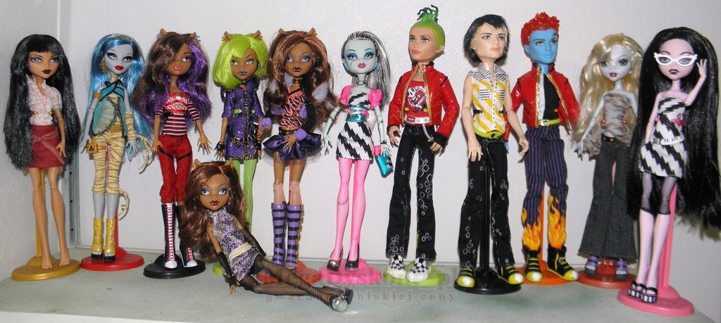 MONSTER - HIGH - UCZNIOWIE - CLAWDEEN - WOLF - X4636 - V7990